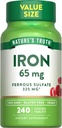 Nature 's Truth Iron Tablets 65mg