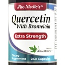 FITO MEDIC 'S Lab 124; Quercetin med bromelain 124; 240 Kapsler 124; quercetin 124; bromelain Supplement 124; quercetin Supplements 124; Ultra high Absorption 124; bromelain.