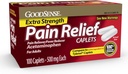 GoodSense Extra Strength Pain Relief - Acetaminophen Caplets 500 mg - Hovedpine, Muskelache, Gigt Relief, 100 Greve