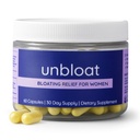 Anti- Bloat piller til kvinder - Bloating Relief til kvinder & fordøjelsesstøtte supplement - Forbedrer Gut sundhed - Ingen Bloat Formel med Prebiotika & Probiotika - Debloating kosttilskud - 60 Greve