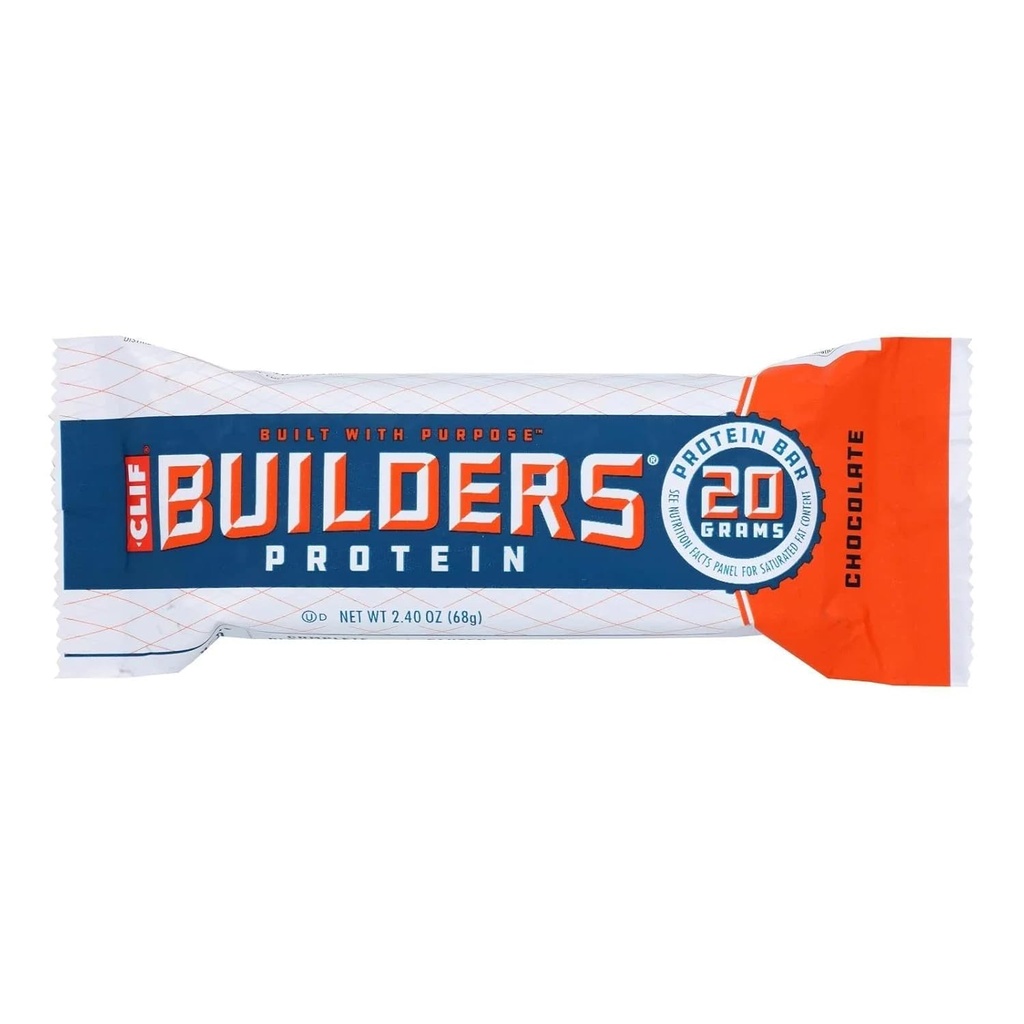Clif Bar Builder 's Bar Chocolate - 2.4 oz (12) (1 sag)