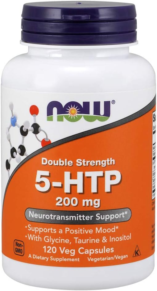 Nu fødevarer 5- HTP 200 mg 120 VegCap