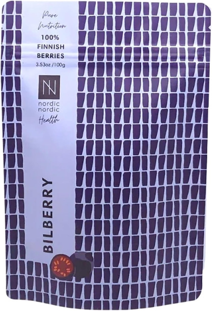 Blåbær pulver, kraftfuld antioxidant superfood (100 Gram)