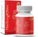 Herboglobin Capsule Herbal Remedy for Iron Dificiency Anæmi 4 pakker med 50 kapsler