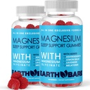 Sovegummier med Magnesium Glycinat, Melatonin, Ashwagandha og Lavendel - Ekstra styrke sovegumme, Magnesium og Melatonin supplement, 120 Tæl, 2 måneders forsyning