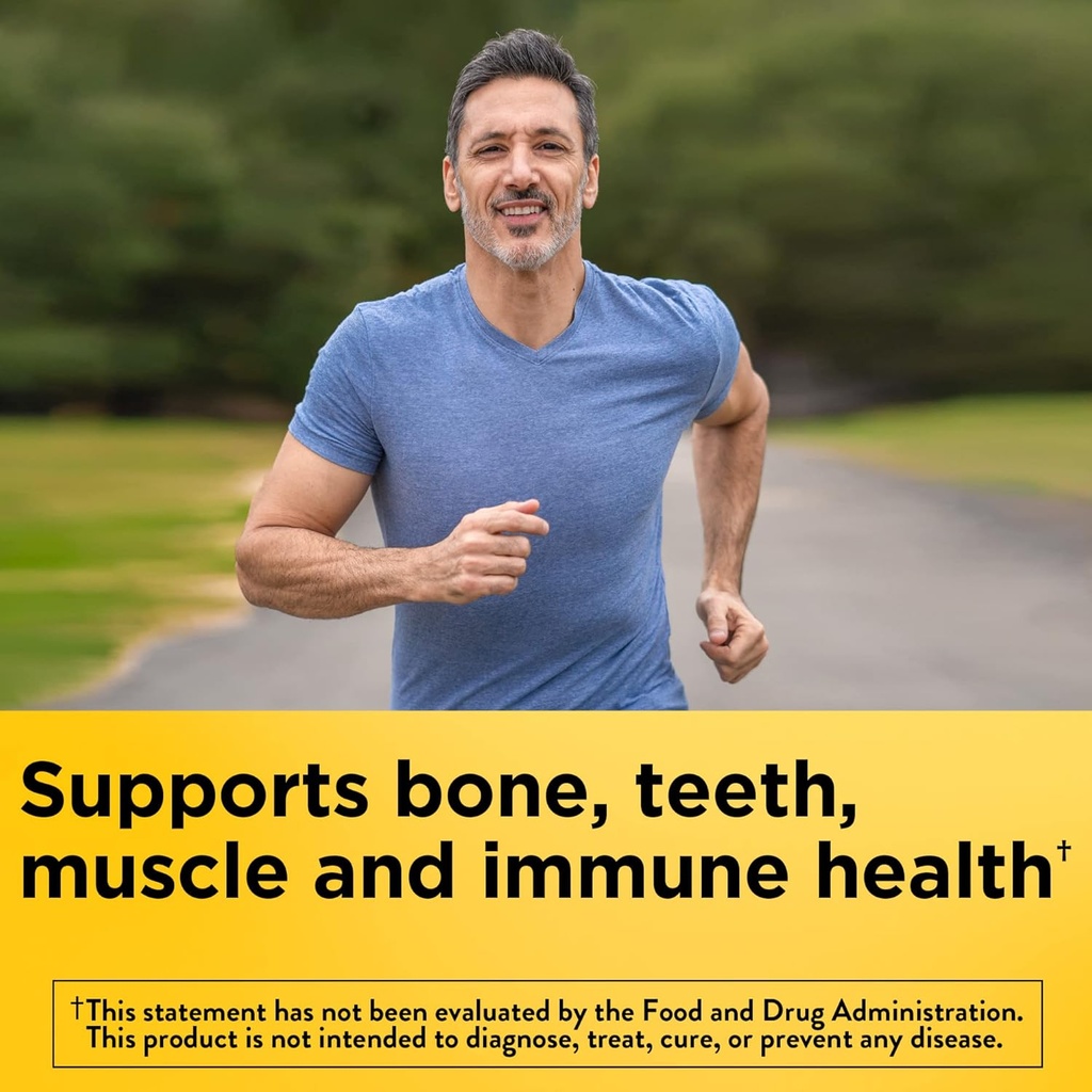 Nature Made Maximum Strength Vitamin D3 10000 IU (250 mcg), Dietary Supplement for Bone, Teeth, Muscle and Immune Health Support, 60 Softgels, 60 Day Supply (Pack of 2)