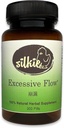 Silkie Overdreven Flow Supplement - Hormonal Balance Support, Regulerer din cyklus, øger energi + velvære, 300 Tæl