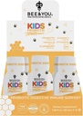 Bee og du Kids Propolis Immun Day Time Shot - Probiotisk, C-vitamin, D3-vitamin, zink, immunstøtte, Gut Health, fordøjelsessygdomme, 1.69 Fl. oz, 12 Pack