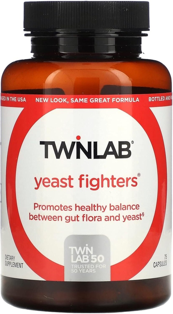 Twinlab Gær Fighters - 75 Kapsler