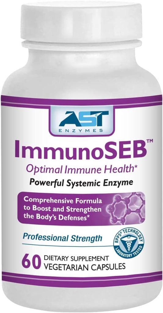 ImmunoSEB 60 Vegetariske kapsler - Immunforsvar - Systemiske enzymer