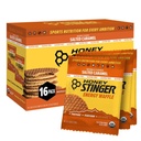Honning Stinger Organic Gluten Free Saltet Caramel Waffle, Energy Stroopwafel til motion, Endurance og ydeevne, Sport Nutrition til hjemmet & Gym, Pre & Post workout, Box 16 Waffles, 16.96 Oz