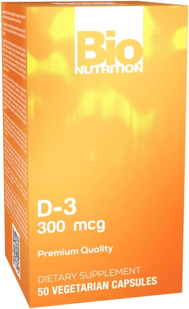 Bio Nutrition D3 12000 Iu Vegi- Caps, 50 Greve
