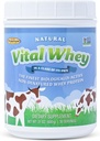 Grass- Fed Whey Protein Powder for immun Vitality, Natural Flavor 600g (30 Servere), 15g Protein Per Serve, Vital Whey, Clean Holistic, Wellness Nutrition