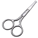 Små sakse med rund spids Design - Professionel grooming for hår, Eyelases, Næse, Øjenbryn Trimming, Mustache - vil ikke skade nasal kavity