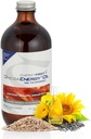 EnergiFirst Omega Energy Oil - Omega 3 & 6 supplement med Flaxseed, Solsikke, Sesame & Pumpkin Seed Oil, Vegan Antioxidant & 12oz