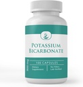 Pure Original Ingredienser Kalium Bicarbonat, (100 kapsler) Altid Pure, Ingen tilsætningsstoffer eller Fillers, Lab Verified