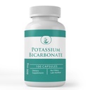 Pure Original Ingredienser Kalium Bicarbonat, (100 kapsler) Altid Pure, Ingen tilsætningsstoffer eller Fillers, Lab Verified