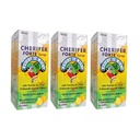 3 CHERIFER Forte Syrup w / Taurine & Dobbelt Chlorella vækstfaktor + Zink 120ml