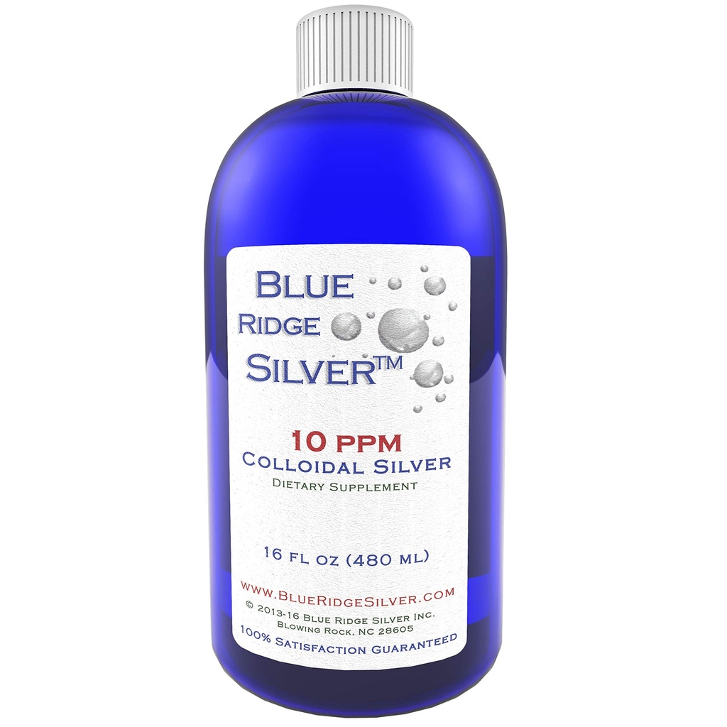 10 ppm 16 oz kolloid sølv naturlige immunforsvar sundhedstillæg