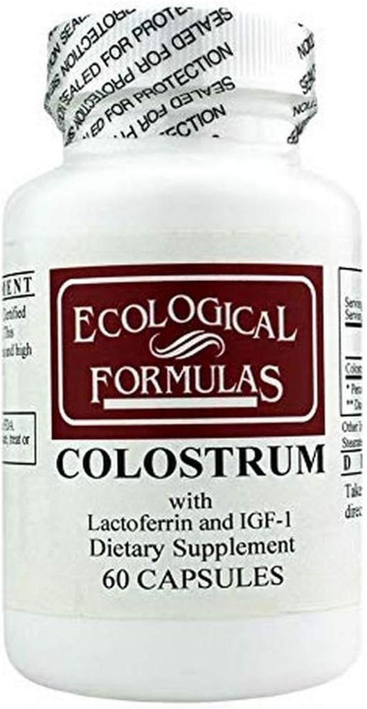 Økologiske formler Colostrum 300 Mg, Hvid, 60 Greve
