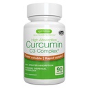 Igennus Advanced Curcumin C3 Complex, 300% Greater Absorption & Rapid Uptake, 95% Standardiseret Extract, 90 Servere, Clean Label, Vegan Supplement, 1- a- Day, 90 Kapsler