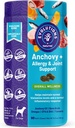 NaturVet Evolutions Anchovy + Allergy & Joint Support 90ct Soft Chews for Dogs - Anchovy Oil, Bone Broth - Hjælper med at vedligeholde normale Histaminniveauer - Hjælper støtte Normal Inflammatorisk respons