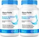 (2 Pack) Glyco Forte Kapsler, Officiel GlycoForte til at bevare den samlede sundhed, Alle naturlige formel til at understøtte blodcirkulation, Premium Glyco Forte Pastillas anmeldelse (120 Kapsler)