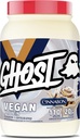 GHOST Vegan Protein Powder, Cinnabon - 2lb, 20g Protein - Plante-baserede Pea & Organic Pumpkin Protein - Poster Workout & Nutrition Shakes, Smoothies, & Bagning - Soy & Gluten- Free