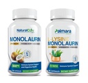 Naturlig Cure Labs Bundle: Premium Monolaurin 600mg + L- Lysin + Monolaurin 1: 1 Ratio