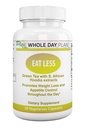 Den HELDAG Plan EAT LESS - Vægttab piller for kvinder og mænd, der virker hurtigt - Appetite Suppressant Fat Burning Kosttilskud, 30 kapsler, Made in USA