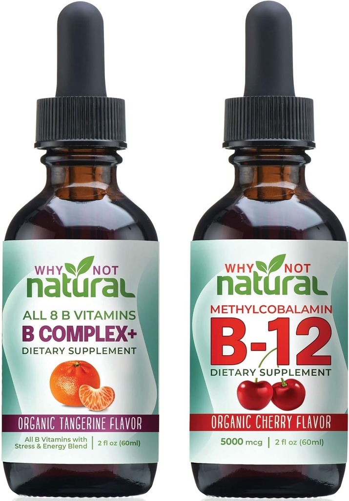 Hvorfor ikke naturlige B-kompleks og B12 flydende dråber til energi