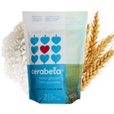 Cerabeta Barley Beta- Glucan Daily Supplement Powder, 4- in-1 Natural Fiber, Single Ingredient, Sugar- Free, Non- GMO.