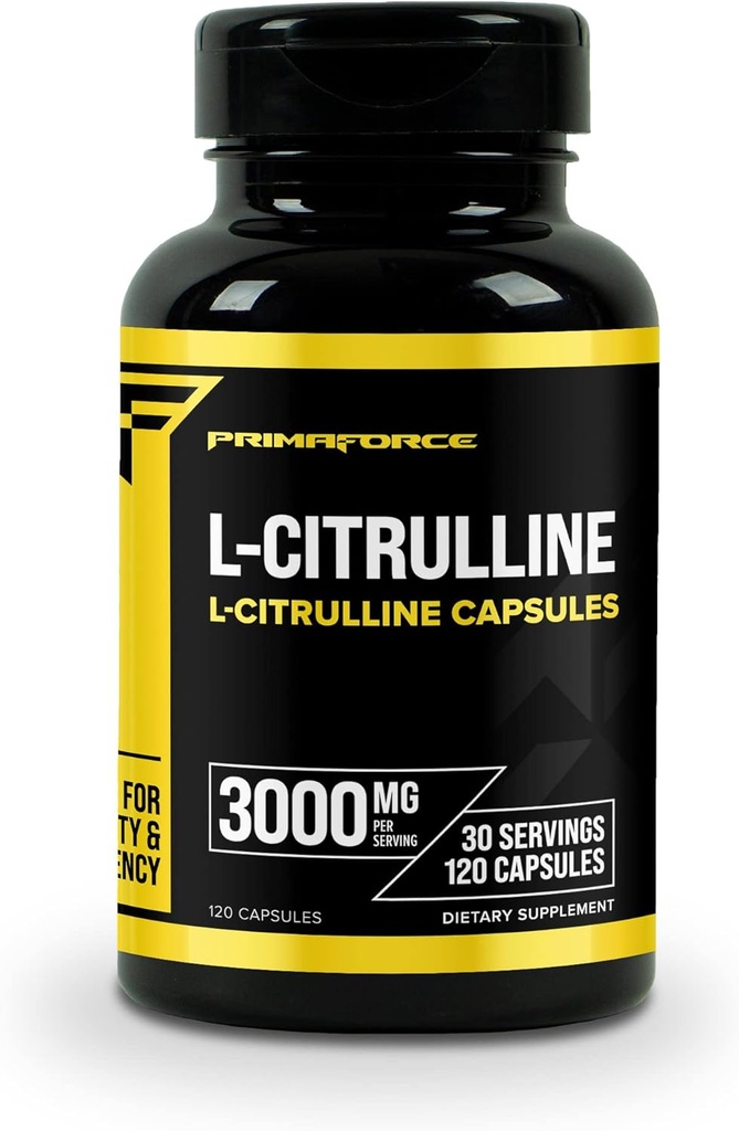 Primaforce L- Citrullin 300 mg, 120 kapsler, 30 Servere