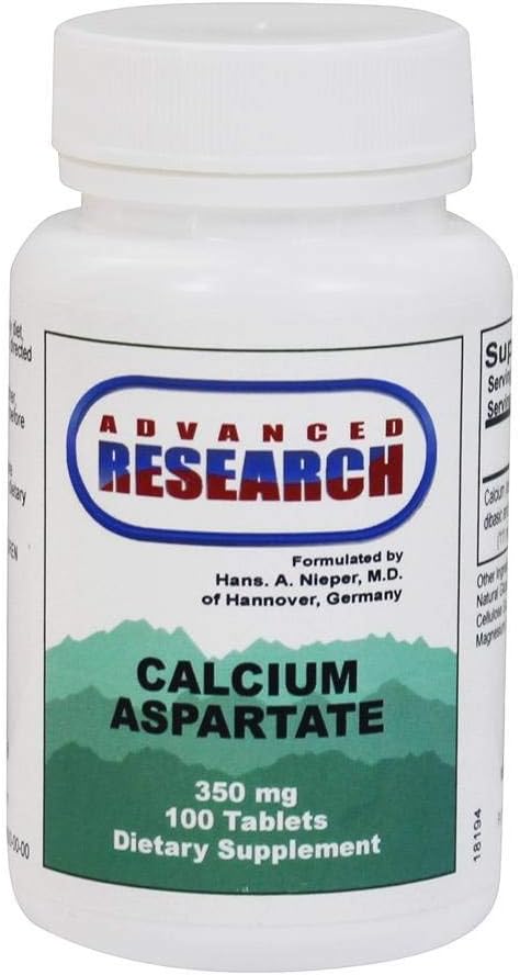 NCI Dr. Hans Nieper Calcium Aspartattabletter, 350 Mg, 100 Greve