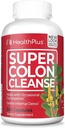 Health Plus Inc., Super Colon Cleanse, 500 mg, 60 kapsler - 2pc