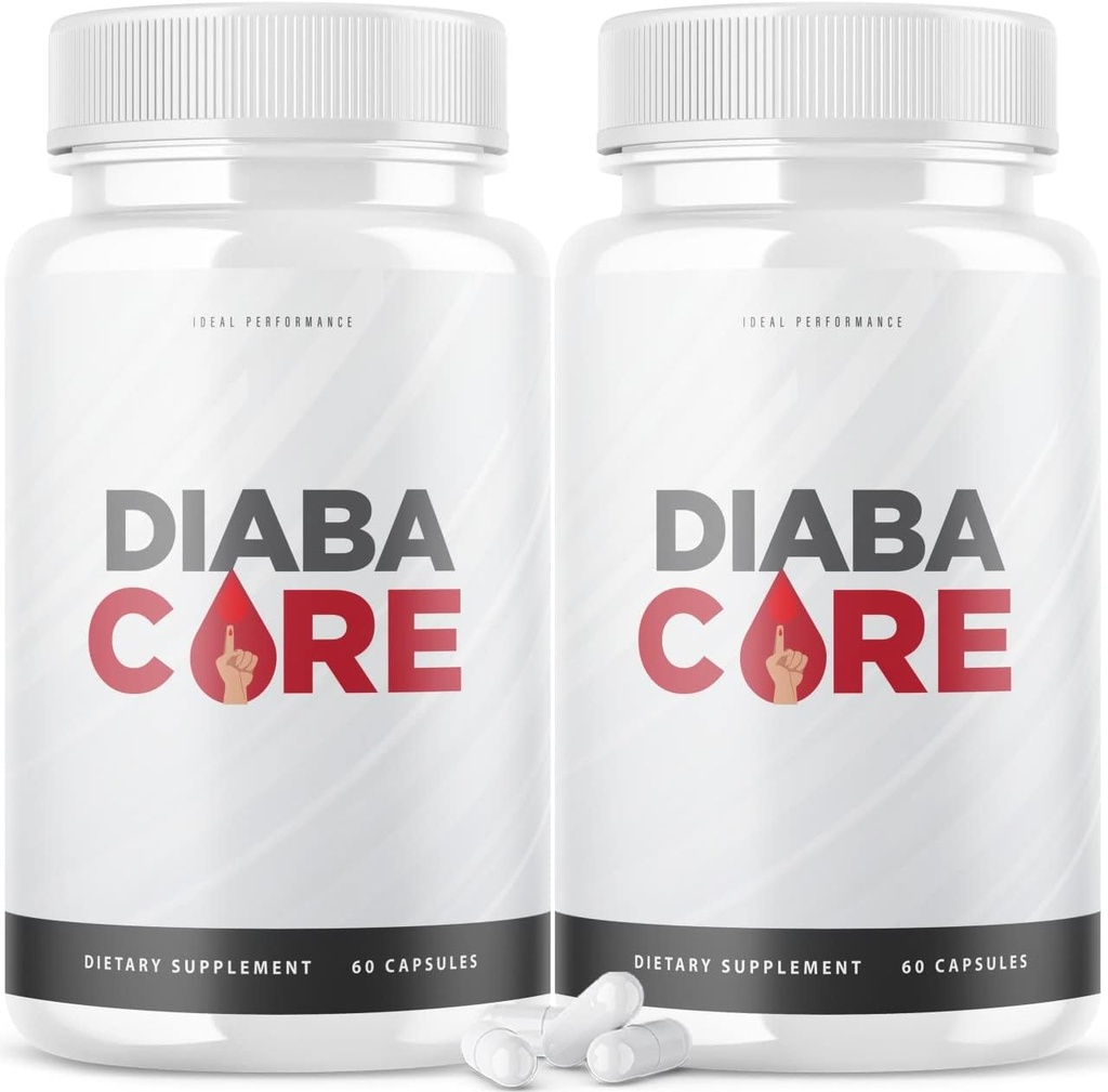 (2 pakning) Diabacore Supplement Diaba Core Pills (120 kapsler)
