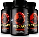 (3 Pack) Kesulf piller til mænd, Kesulf kapsler, Kesulf mandlige supplement, Premium Performance Support, Natural Formel for muskel vækst og samlede sundhed, officielle anmeldelser (180 Kapsler)