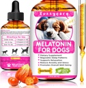 Melatonin til hunde, Angst Relief Hund Melatonin, Stille øjeblikke Calming Aid til hunde Melatonin til hunde og katte, Hundesøvn støtte, fremme afspænding & dyb søvn og samlet velvære