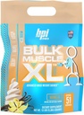 BPI Sports Bulk Muscle XL - Advanced Mass Weight Gainer for Alvorlig Muscle Building & Recovery, 25g Protein & 497 Kalorier Per Servering - Chokolade, 13lb Bag (13lb, Vanilla)