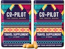 Supplement 2 Pack: Jet Lag Prevention + Ashwagandha, Rhodiola, D3 + for immunforsvar, energi, fordøjelsessygdomme