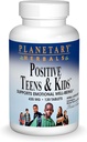 Planetariske Herbals Positive Teens & Kids 435mg, Understøtter følelsesmæssige velvære, 120 tabletter
