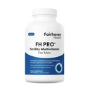 Fairhaven Health FH Pro for mænd er 124; klinisk studeret Premium prænatal fertilitet kosttilskud til mænd er 124; mandlige fertilitet kosttilskud er 124; greve og motilitet støtte preception for ham 124; 180 kapsler