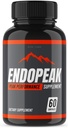 rize labs - Endopeak Peak Performance Kapsler for mænd, Maksimal styrke, Ultra Pure Non- GMO Vegan Supplement, Advanced Formel (60 Kapsler)