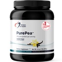 Design til sundhed PurePea - 20g Vegan Pea Protein, Non- GMO naturlige drikke mix pulver supplement, Vanilla (15 Servere / 450g)