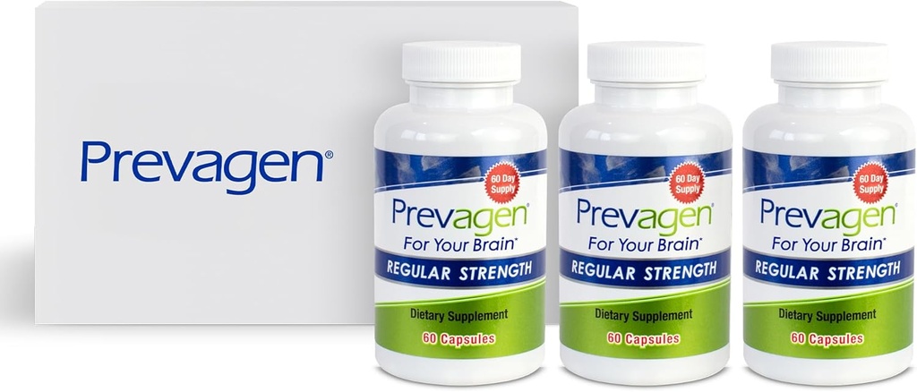 Prevagen Regular Strength - 180 kapsler (6 måneder Tilførsel)