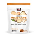 Kraftfaktor Moderne champignoner bløde tygger, champignon tillæg med Lions Mane, Tyrkiet Hale, & Cordyceps til at støtte energi, fokus, Immunitet, & fordøjelse, kanel roll, 60 bløde tykkere