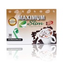 Maksimal Slim Premium Instant Kakao - cremet, lækker 4- in-1 Formel med naturlige urteudtræk til energi & vitalitet, maksimal tilfredsstillelse & smag. Ingen bivirkninger (Laxative- Free) -USA Made, 30 Ct