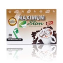 Maksimal Slim Premium Instant Kakao - cremet, lækker 4- in-1 Formel med naturlige urteudtræk til energi & vitalitet, maksimal tilfredsstillelse & smag. Ingen bivirkninger (Laxative- Free) -USA Made, 30 Ct