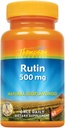 Thompson Rutin 500mg | Bioflavonoid and Antioxidant | Healthy Vascular System Support | Non-GMO & Vegan | Lab Verified | 60 Tablets