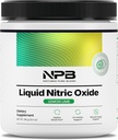 Naturens Pure Blend flydende nitrogenoxid Kosttilskud til mænd - L- arginin pulver - nitrogenoxid Booster & cirkulation supplement - blodgennemstrømning Support, L Arginin og L Citrullin - 5000 MG